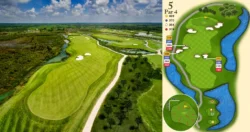 Hố Golf 05 West Lakes Golf & Villas - Sân Golf Tân Mỹ