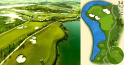 Hố Golf 14 West Lakes Golf & Villas - Sân Golf Tân Mỹ