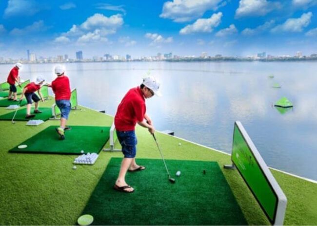 Sân tập golf khách sạn Thắng Lợi được nhiều golfer yêu thích nhất 2022
