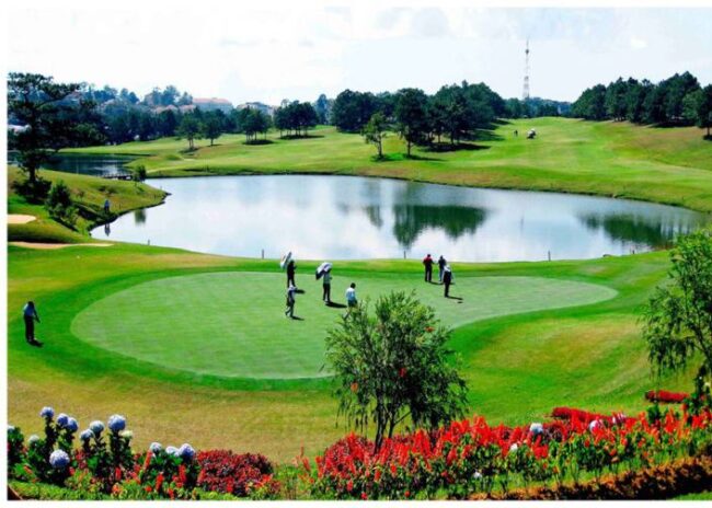 sân golf ở lâm đồng