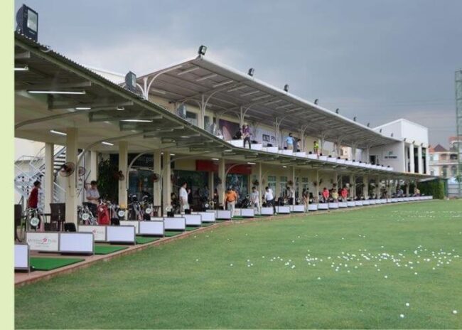 Tổng quan sân tập golf flc mỹ đình