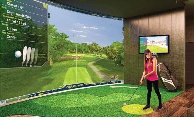 Sân tập golf 3D