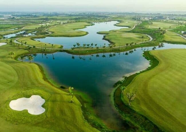 sân golf trà vinh