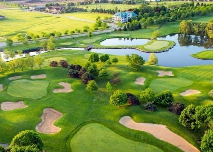 Sân tập golf ở Tây Ninh