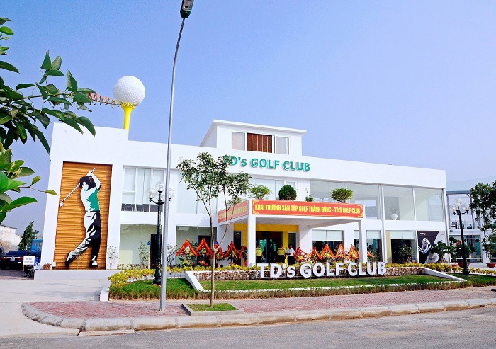 Sân tập golf nằm ở vị trí đẹp ở trung tâm thành phố Hải Dương