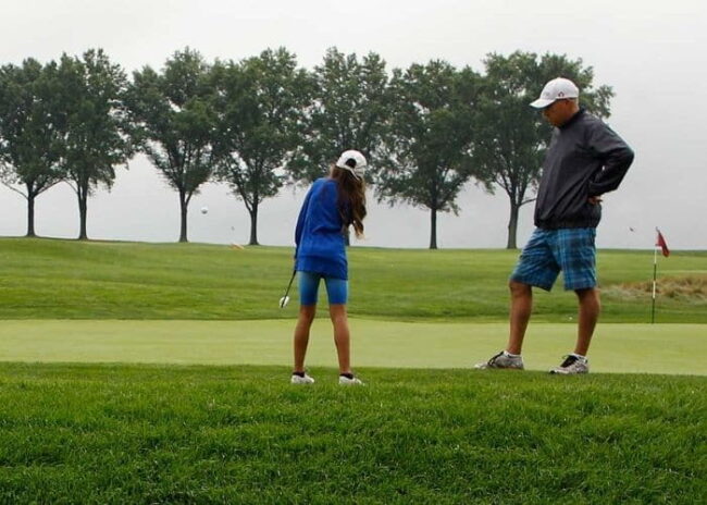 sân tập golf ở Tiền Giang