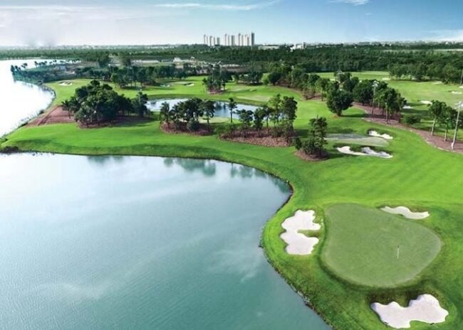 sân tập golf Ecopark