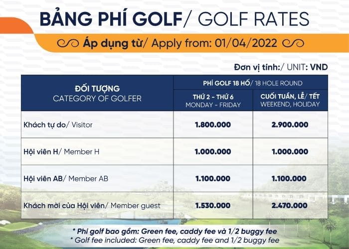 Sân tập golf ở Bắc Giang