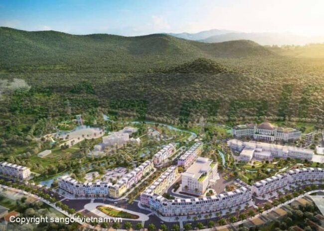 Sân tập golf ở Tuyên Quang