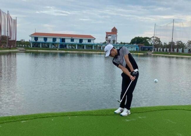 Sân tập golf ở Nam Định