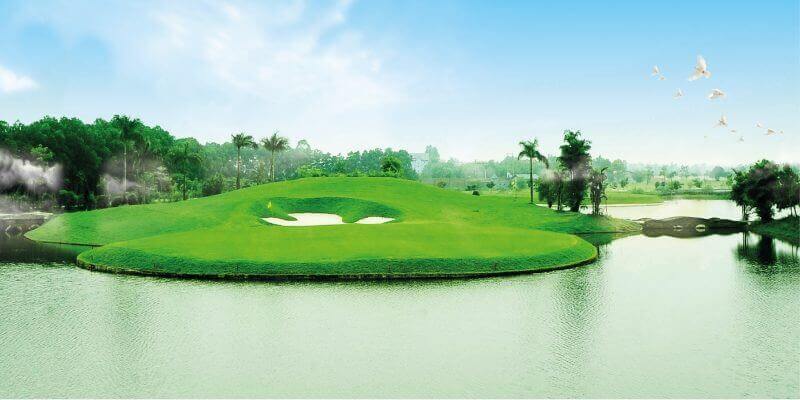 sân tập golf Hanoi Club