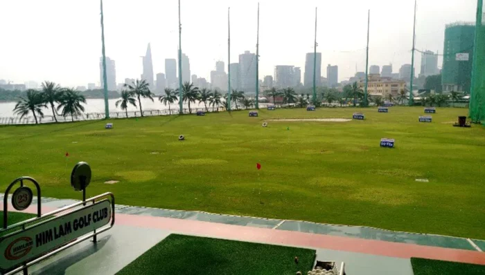 Hình ảnh sân tập golf Him Lam Hồ Chí Minh