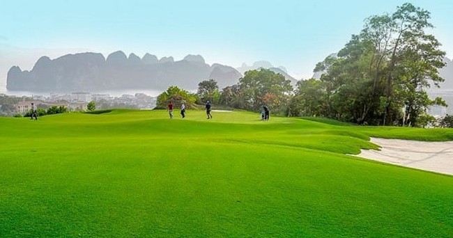 sân tập golf Gia Lai - Golf Biscom FLC Xuân Thuỷ