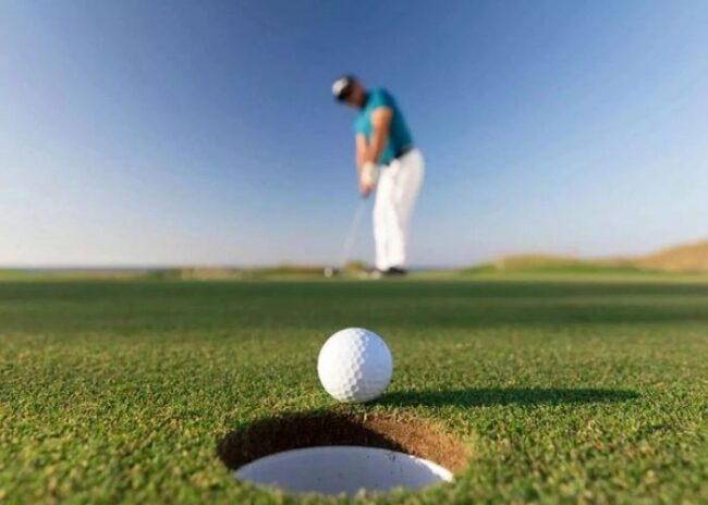 Sân tập golf ở Hậu Giang