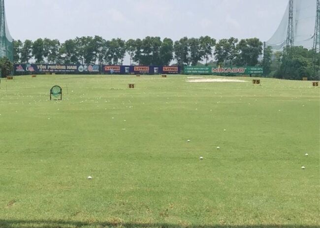 sân tập golf phương đông