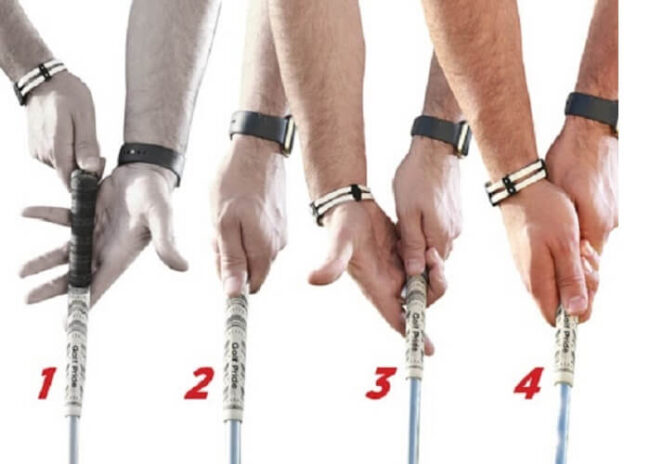 cách cầm gậy golf putter