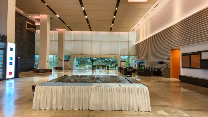 Sân golf Phú Mỹ nhà khách sang trọng, tiện ích