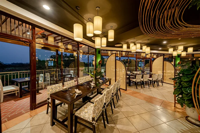 Nhà hàng sang trọng, hiện đại tại sân golf Sông Bé (Ảnh 6)