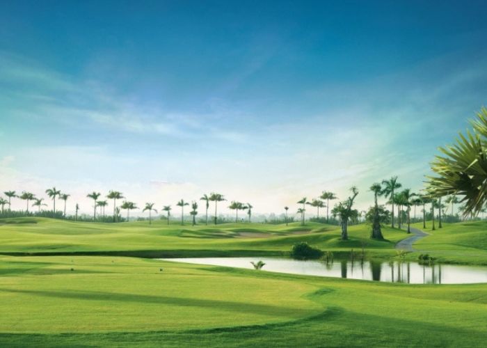 Sân golf Mê Kông được thiên nhiên ưu ái