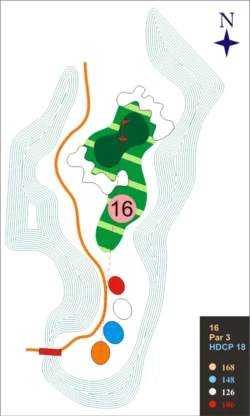 Hình ảnh Hố Golf 16