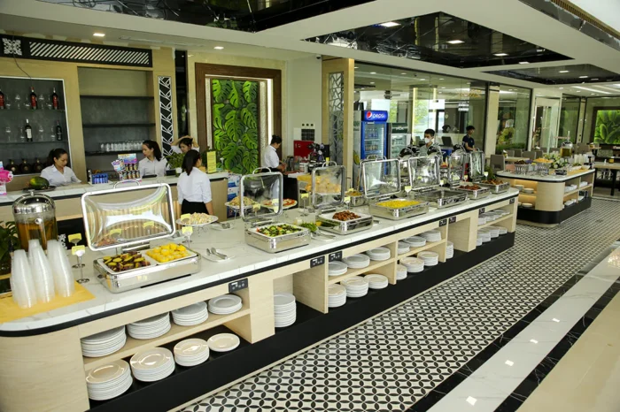 Hình ảnh nhà hàng sang trọng