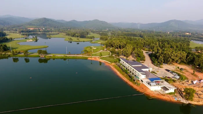 Hình ảnh Sân Golf Đại Lải nhìn từ trên cao