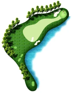 Hố số 5 sân golf Lakeside