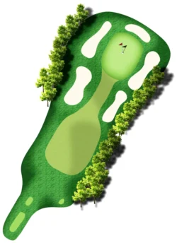 Hố số 6 sân golf Lakeside