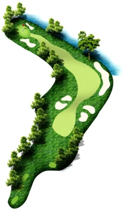 Hố số 7 sân golf Lakeside