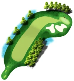 Hố số 11 sân golf Lakeside
