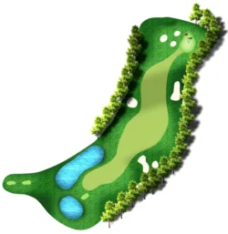 Hố số 13 sân golf Lakeside