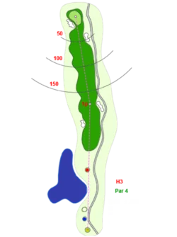 Hố 03 Sân Đồi Sân Golf Long Thành - Long Thành Golf Resort Sangolfvietnam
