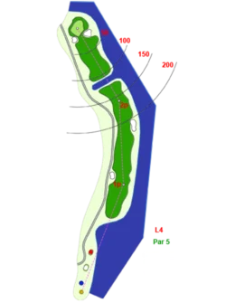 Hố 04 Sân Hồ Sân Golf Long Thành - Long Thành Golf Resort Sangolfvietnam