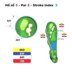Hố 05 King Course Sân Golf Hoàng Gia - Sân Golf Yên Thắng - Royal Golf Ninh Binh Hố 05 King Course Sân Golf Hoàng Gia - Sân Golf Yên Thắng - Royal Golf Ninh Binh