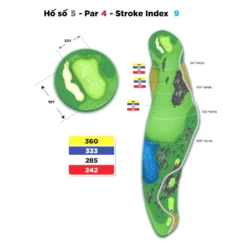 Hố 05 Queen Course Course Sân Golf Hoàng Gia - Sân Golf Yên Thắng - Royal Golf Ninh Binh Hố 05 Queen Course Course Sân Golf Hoàng Gia - Sân Golf Yên Thắng - Royal Golf Ninh Binh