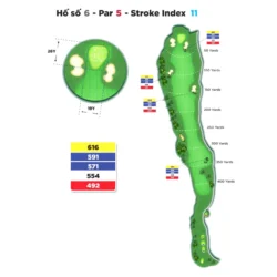 Hố 06 King Course Sân Golf Hoàng Gia - Sân Golf Yên Thắng - Royal Golf Ninh Binh Hố 06 King Course Sân Golf Hoàng Gia - Sân Golf Yên Thắng - Royal Golf Ninh Binh