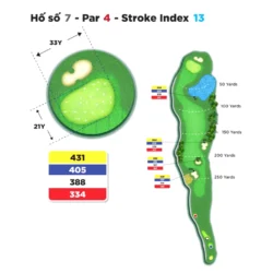Hố 07 King Course Sân Golf Hoàng Gia - Sân Golf Yên Thắng - Royal Golf Ninh Binh Hố 07 King Course Sân Golf Hoàng Gia - Sân Golf Yên Thắng - Royal Golf Ninh Binh