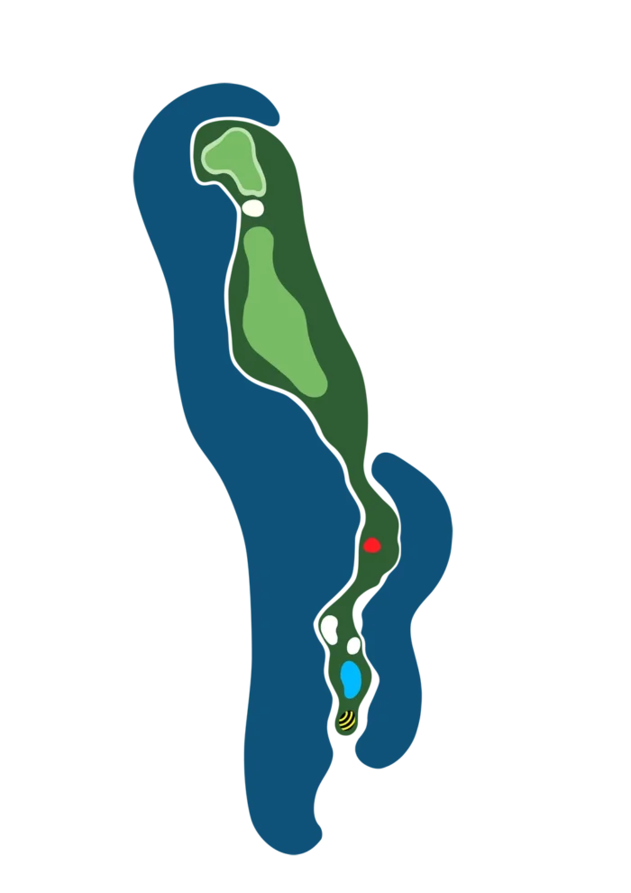 Hố 08 Sân Golf Vân Trì - Vân Trì Golf Club
