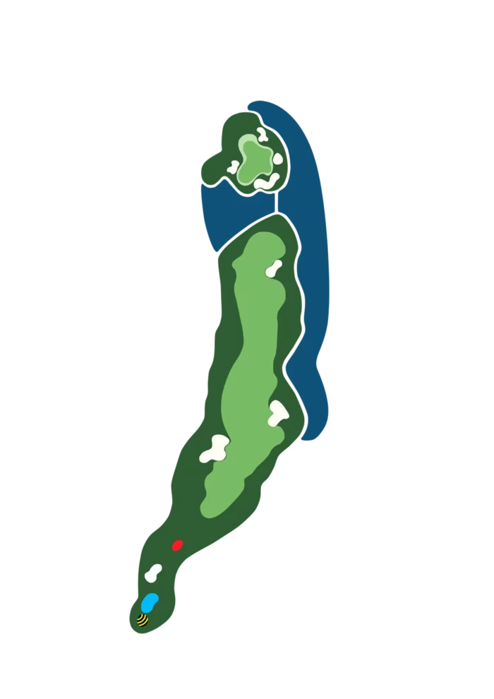 Hố 09 Sân Golf Vân Trì - Vân Trì Golf Club