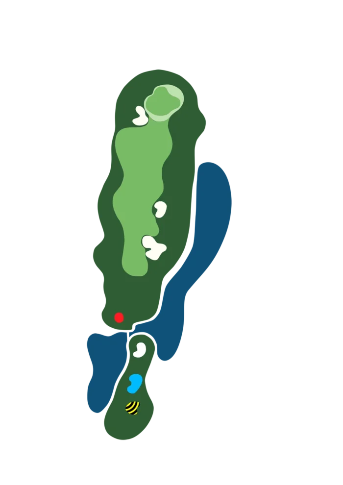 Hố 10 Sân Golf Vân Trì - Vân Trì Golf Club
