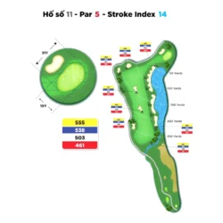 Hố 11 King Course Sân Golf Hoàng Gia - Sân Golf Yên Thắng - Royal Golf Ninh Binh Hố 11 King Course Sân Golf Hoàng Gia - Sân Golf Yên Thắng - Royal Golf Ninh Binh