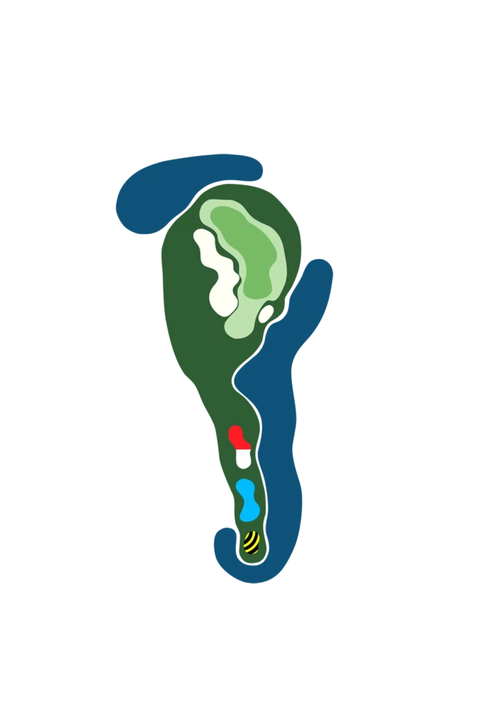 Hố 13 Sân Golf Vân Trì - Vân Trì Golf Club
