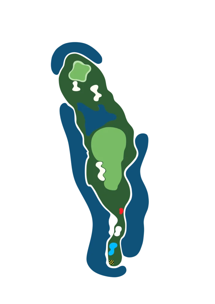 Hố 14 Sân Golf Vân Trì - Vân Trì Golf Club
