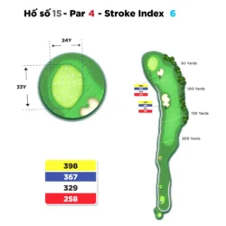 Hố 15 King Course Sân Golf Hoàng Gia - Sân Golf Yên Thắng - Royal Golf Ninh Binh Hố 15 King Course Sân Golf Hoàng Gia - Sân Golf Yên Thắng - Royal Golf Ninh Binh