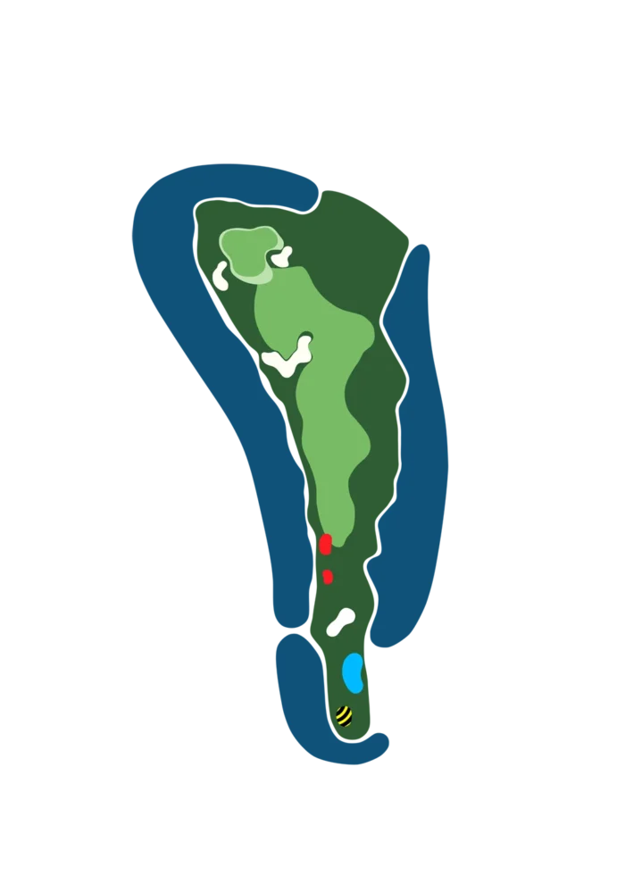 Hố 15 Sân Golf Vân Trì - Vân Trì Golf Club