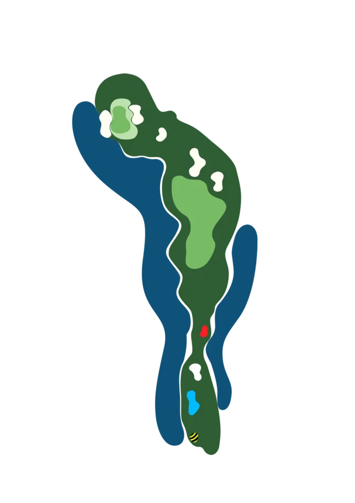 Hố 18 Sân Golf Vân Trì - Vân Trì Golf Club