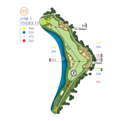 Hố Golf 02 Sân Hồ Sân Golf Vinpearl Hải Phòng - Sân Golf Vũ Yên Hải Phòng