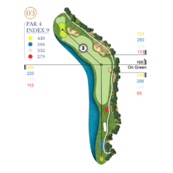Hố Golf 03 Sân Hồ Sân Golf Vinpearl Hải Phòng - Sân Golf Vũ Yên Hải Phòng