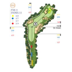 Hố Golf 04 Sân Hồ Sân Golf Vinpearl Hải Phòng - Sân Golf Vũ Yên Hải Phòng
