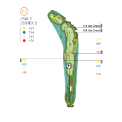 Hố Golf 11 Sân Đầm Lầy Sân Golf Vinpearl Hải Phòng - Sân Golf Vũ Yên Hải Phòng